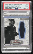 2021 Marvel Black Diamond Shards Chadwick Boseman Panther #DS-CO PSA 9 MINT 07qw