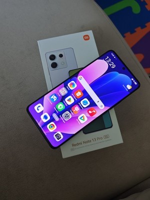 Xiaomi Redmi Note 13 Pro 5G  Schwarz AMOLED Smartphone