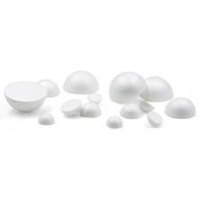 Hemisphere Foam Ball Foam Ball Hemisphere Foam Round Wedding 6 Sizes Blank