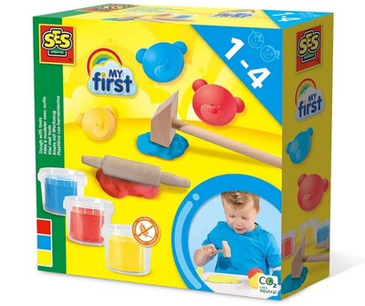 SES Meine erste Teigmasse 3x90 + Werkzeuge 14432