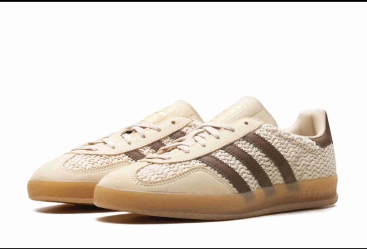 adidas Womens Gazelle Indoor Crochet Pack - Sand Strata JS1418