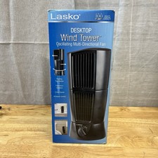 Ventilador de mesa oscilante multidireccional de 2 velocidades torre de viento de escritorio Lasko T14305
