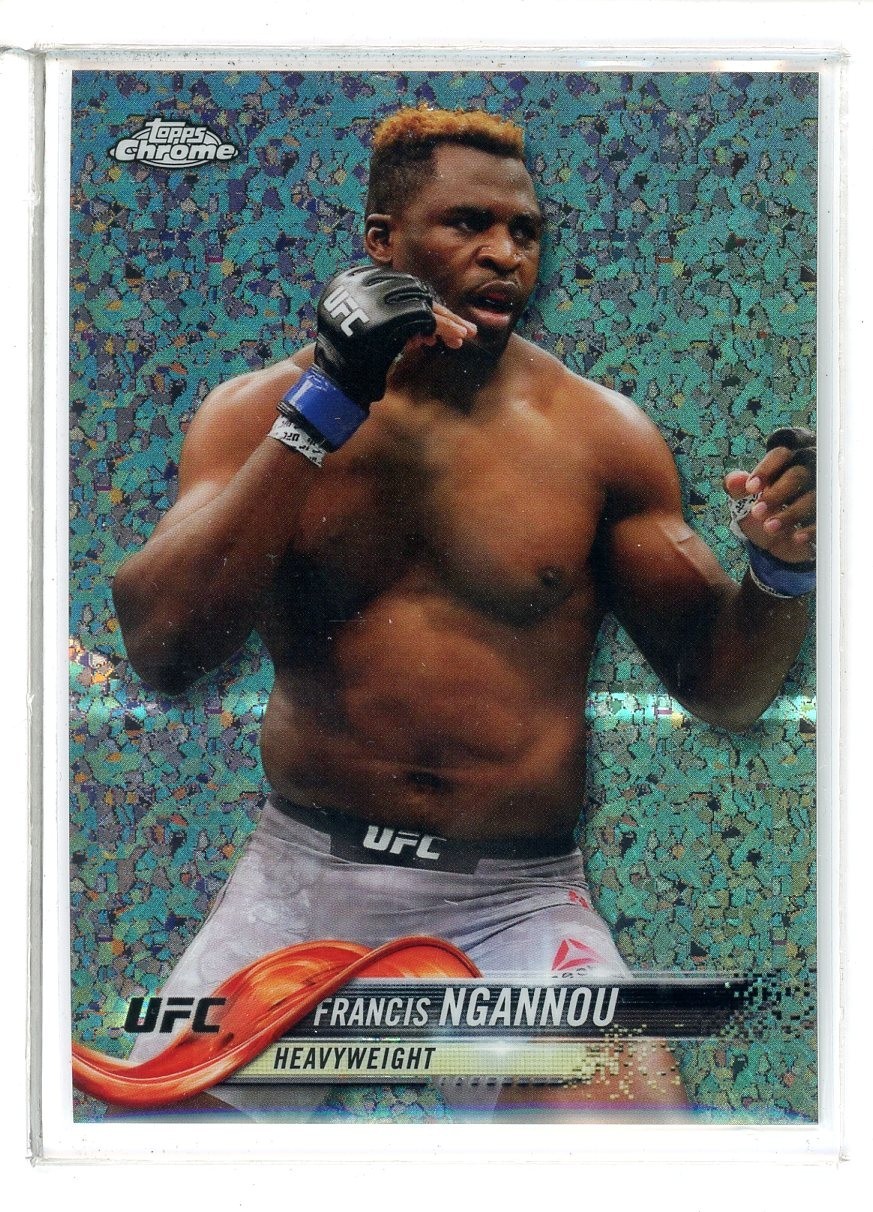 2018 Topps Chrome UFC Francis Ngannou Diamond Refractor (KD)