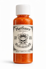 MariSauce™ Super Hot Sauce 2oz | Carolina Reaper & Scorpion | Small Batch Spicy