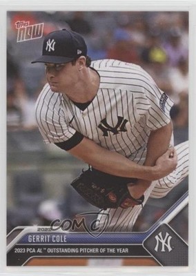2023 Topps Now Player's Choice Awards /1837 Gerrit Cole #PCA-7 ut4