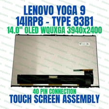 3840x2400 OLED LCD Touch Screen Digitizer Assembly Lenovo Yoga 9 14IRP8 83B1