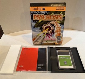 Psychosis Complete in Box! Turbografx 16 TG16 NEC Naxat Soft