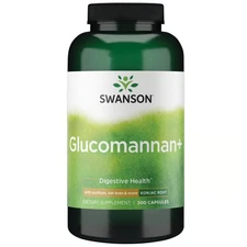 Swanson Glucomannan+ 300 Capsules