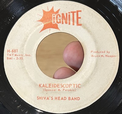 SHIVAS HEAD BAND Song For Peace 45 IGNITE VG-* RARE Texas Psych Hippie Garage