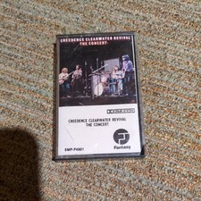CREEDENCE CLEARWATER REVIVAL THE CONCERT CASSETTE EX/VG COLUMBIA RECORD CLUB