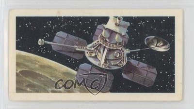 1971 Brooke Bond The Race into Space Lunar Orbiter #23 0f3j