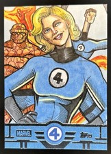 2026 Finest Fantastic Four 65th Ann. Invisible Woman Artist Sketch #1/1