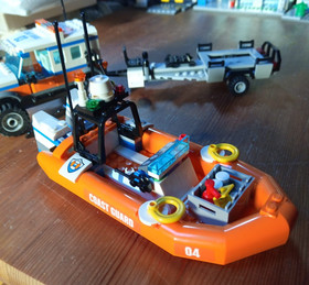 100% Complete LEGO 60165 City 4x4 Response Unit Coast Guard NO Box/instructions