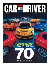 CAR AND DRIVER Print Magazine Subscription 4-Year 24 issues BEST PRICE