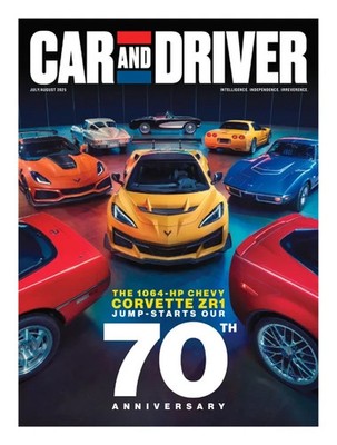 CAR AND DRIVER Print Magazine Subscription 4-Year (24 issues) BEST PRICE