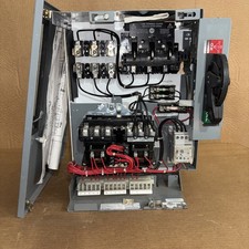 Allen-Bradley 2106B Size 1 MCC 18" Reversing Starter Feeder Bucket  W/Door