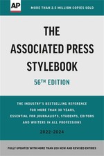 The Associated Press Stylebook: 2022-2024 - paperback The Associated Press