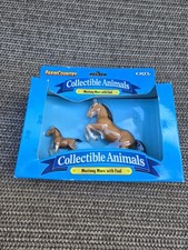 Ertl Farm Country Collectible Animals Horse MUSTANG w Foal 1995/ Bin 90
