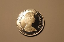 1981 Canada Dollar Proof-Like Coin Uncirculated UNC BU Canadian $1 Specimen