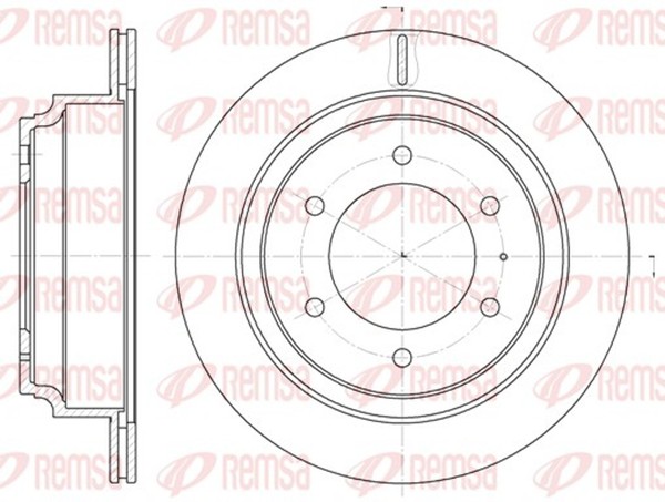 2X Remsa Bremsscheibe 6515.10 FüR Frontera M92 U99 U92 Isuzu Opel 313Mm Sport 3-image