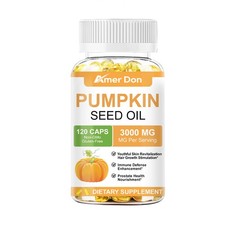 Pumpkin Seed Oil with Saw Palmetto Capsules Hair Care Hair Loss  120 Softgels
