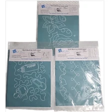 Full Line Stencils: Lot of 3 Pounce Pad Quilting Marking Designs