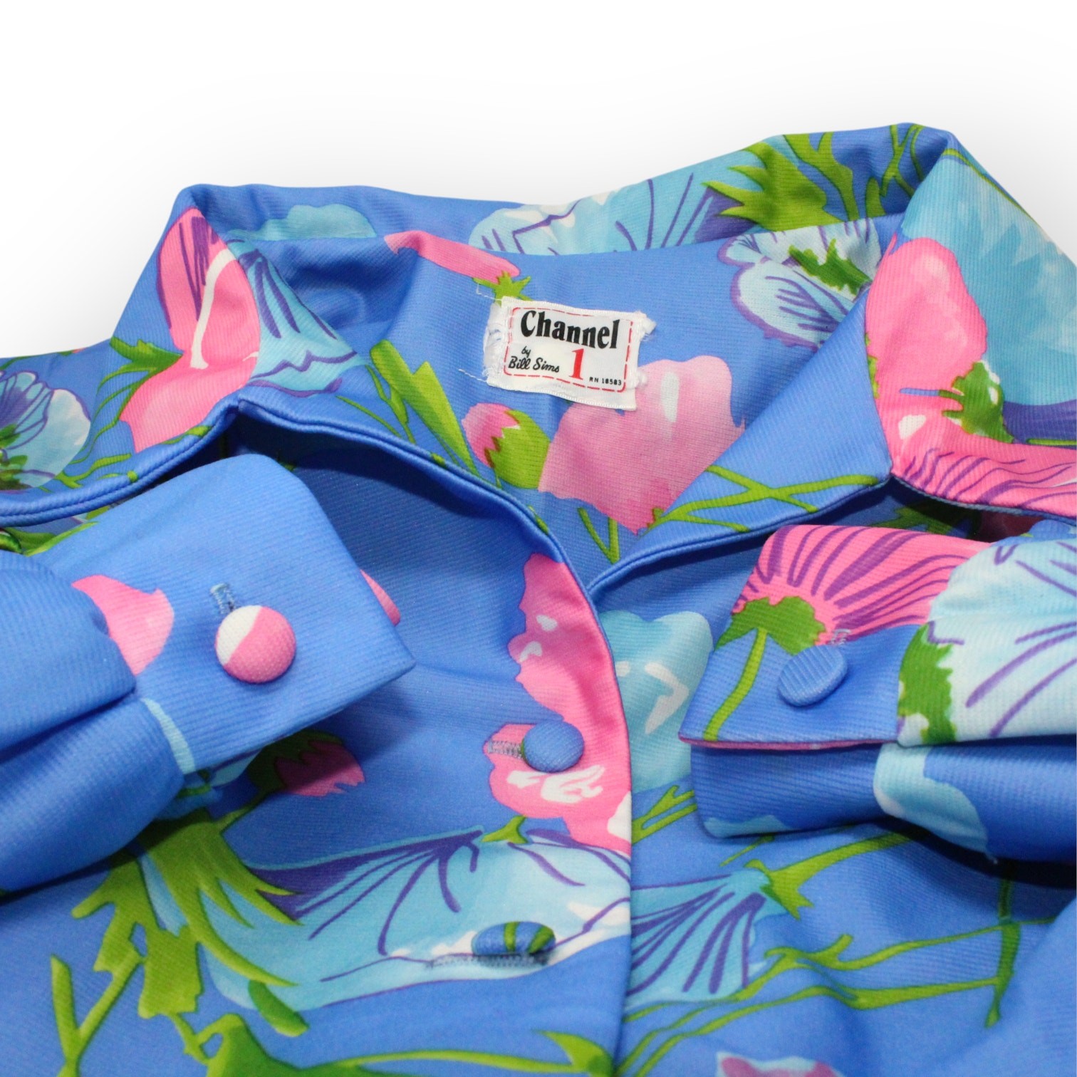 L/XL Vintage Channel1 by BillSims HouseDress Dres… - image 6