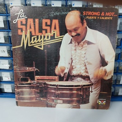 La Salsa Mayor Strong and Hot Fuerte Y Caliente LP Vinyl Velvet 1980 Salsa