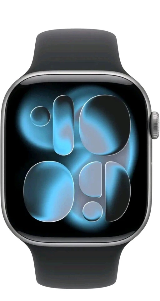 APPLE Watch Serie 11 46mm GPS Space Grau Sportarmband Schwarz M/L AppleCare - Bild 2 von 3