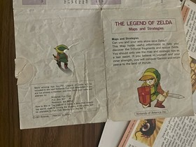 The Legend of Zelda (Nintendo NES) CIB. Early 5-Screw,Cart Map Inserts