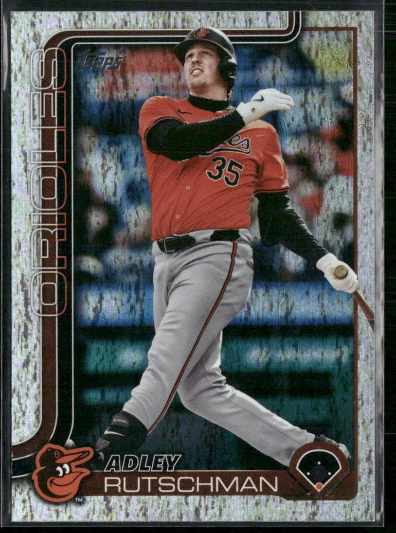 2025 Topps Adley Rutschman Holo Foil #650 Baltimore Orioles