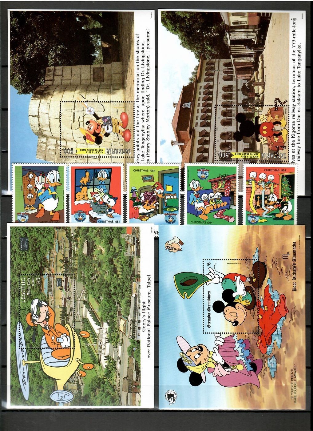Walt Disney cartoons composition [12] 50 diff. sets & s/s  MNH #CNA348