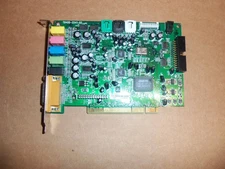 PCI Sound Card Turtle Beach Santa Cruz Crystal Chipset SPDIF TB400-2541-02