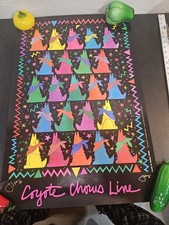 Artist Signed "Coyote Chorus Line" Print By Jeff Low Artist Signed "Coyote Chorus Line" Print By Jeff Low