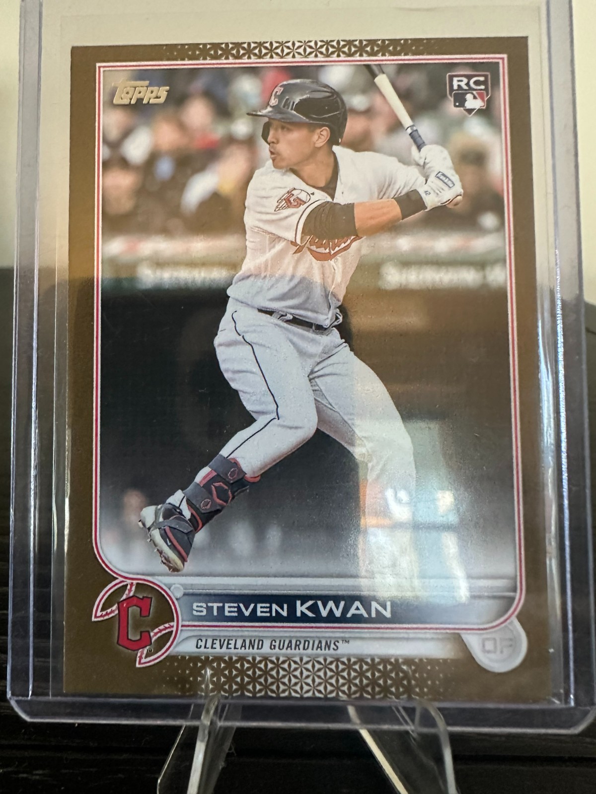 ~ Steven Kwan 2022 Topps Update Gold /2022 #US261 Rookie RC