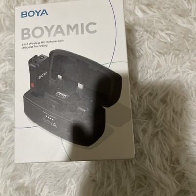 BOYA Boyamic 3-in-1 Wireless Lavalier Microphone w/ Onboard Recording for iPhone