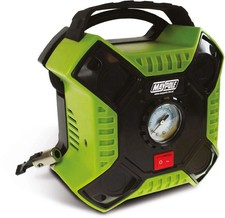 Maypole Car Tyre Compressor  12 Volt With Gauge & LED Light MP7949