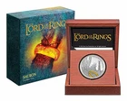 2021 LORD OF THE RINGS SAURON 1OZ GILDED SILVER PROOF (a1)