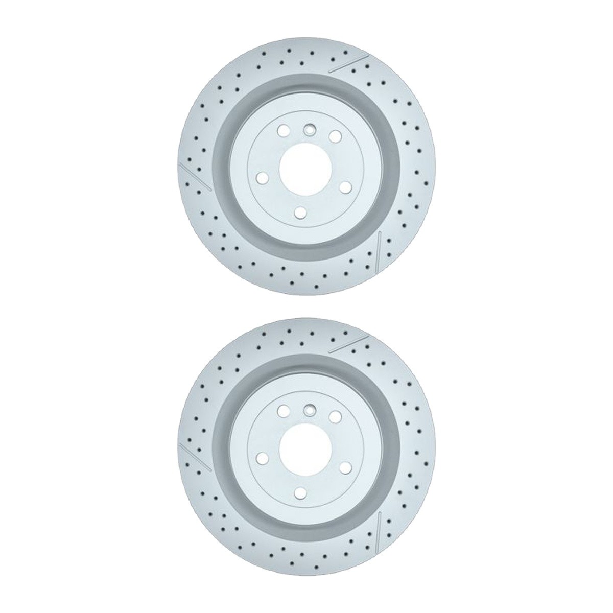 2x Disque de frein ventilé de l'intérieur 8DD 355 132-461 HELLA - Image 2