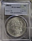 1904 O US Morgan Silver Dollar $1 PCGS MS63