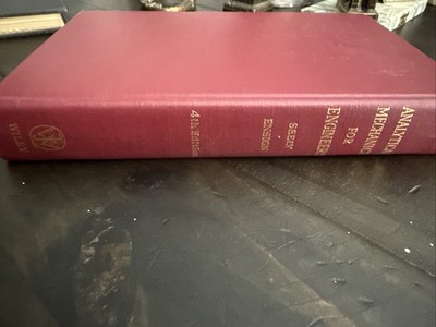 Analytical Mechanics For Engineers Seely Ensign 4th Edition Book