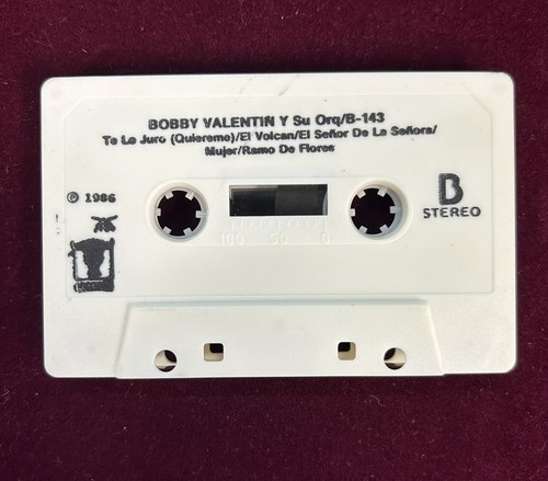 Bobby Valentin Y Su Orquesta - Bobby Valentin Bronco 1986 Cassette Tape Salsa OG - Picture 5 of 5