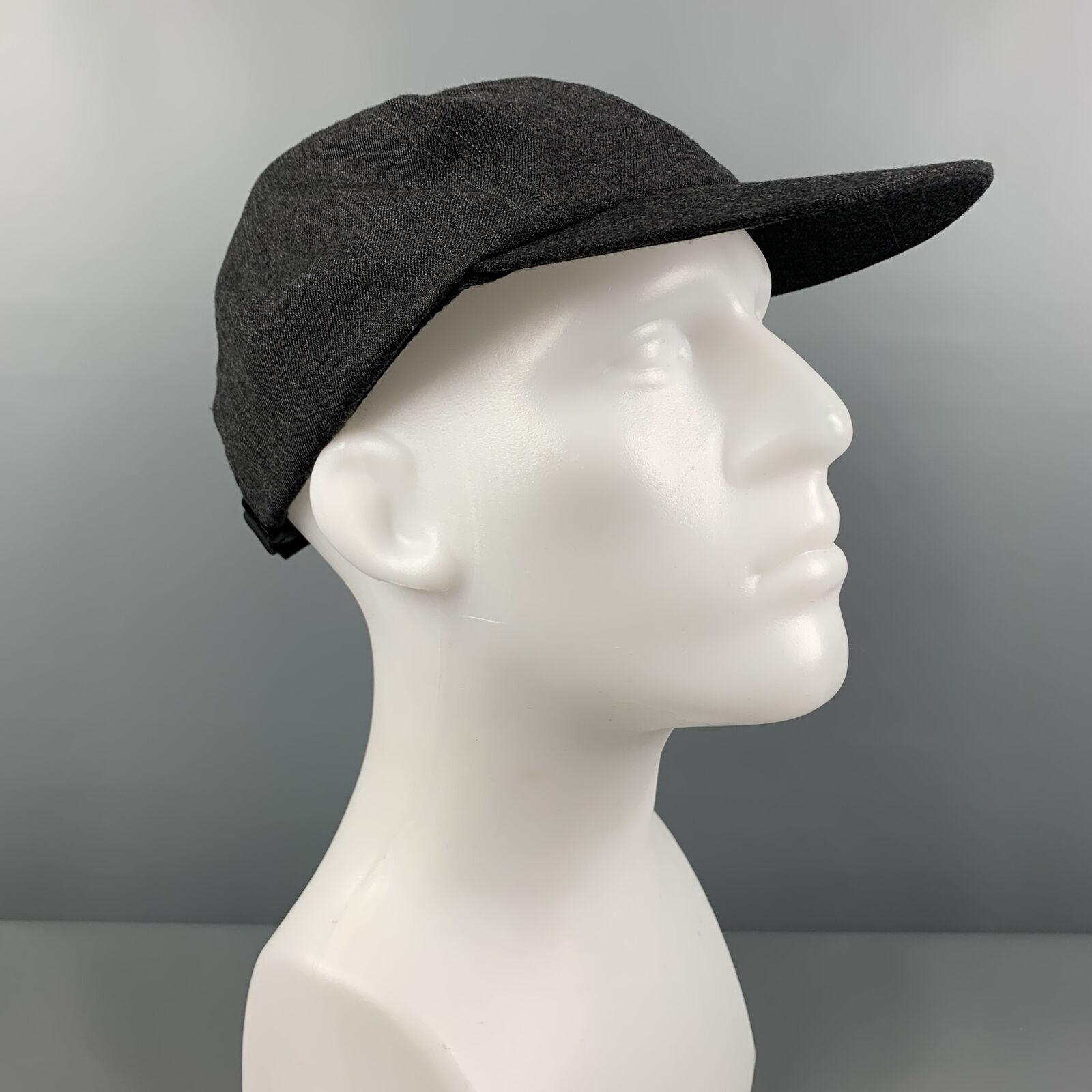 COMESANDGOES Size One Size Gray Charcoal Cotton Hat