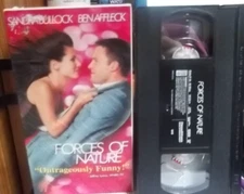 FORCES OF NATURE (VHS,1999) SANDRA BULLOCK, BEN AFFLECK