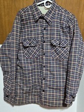 XL Frostproof Jacket Shirt Men Plaid ButtonUp Flannel Pocket Collar X Large USA
