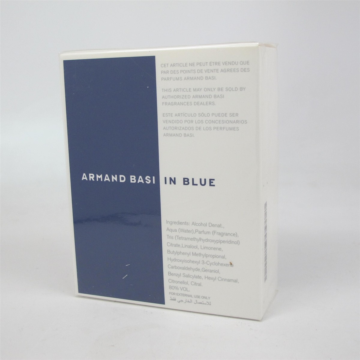 ARMAND BASI IN BLUE by Armand Basi 100 ml/ 3.4 oz Eau de Toilette