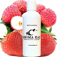 Pink Lychee Bath Oil Vegan Cruelty-Free Plant Based Moisturiser