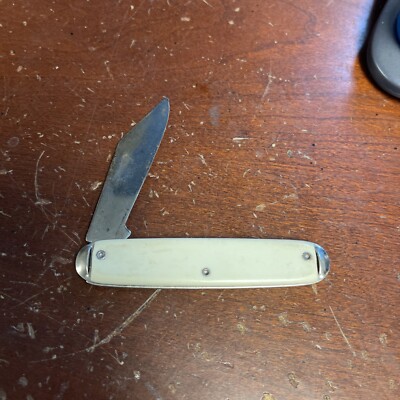 Vintage Coca Cola At All Fountains Advertising Pocket Knife 5 Cent