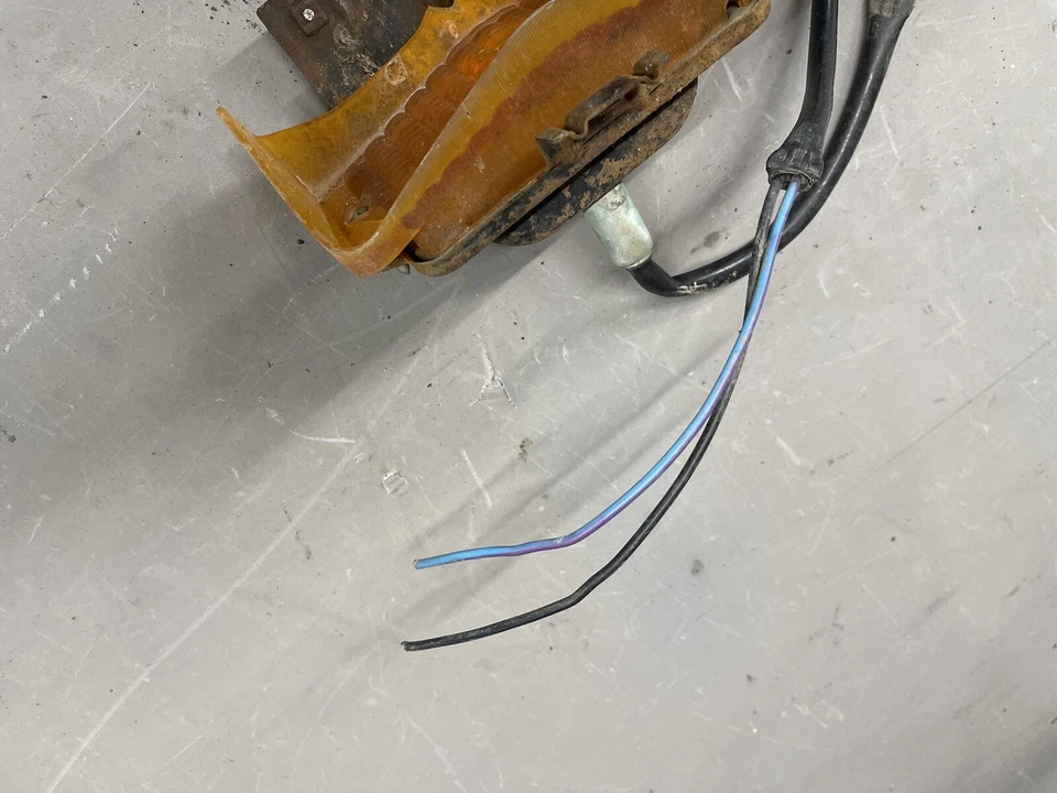 1970 Chevy Impala Belair Caprice Turn Signal Lamps Bumper Park Parking Lights OE - Image 2 of 4