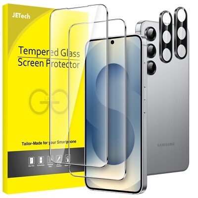JETech Screen Protector for  Samsung Galaxy S25 / S25+/ S25 Plus / S25 Ultra